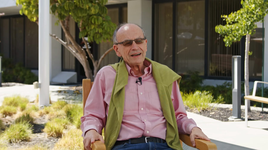 Interview still: Prof Thomas Südhof